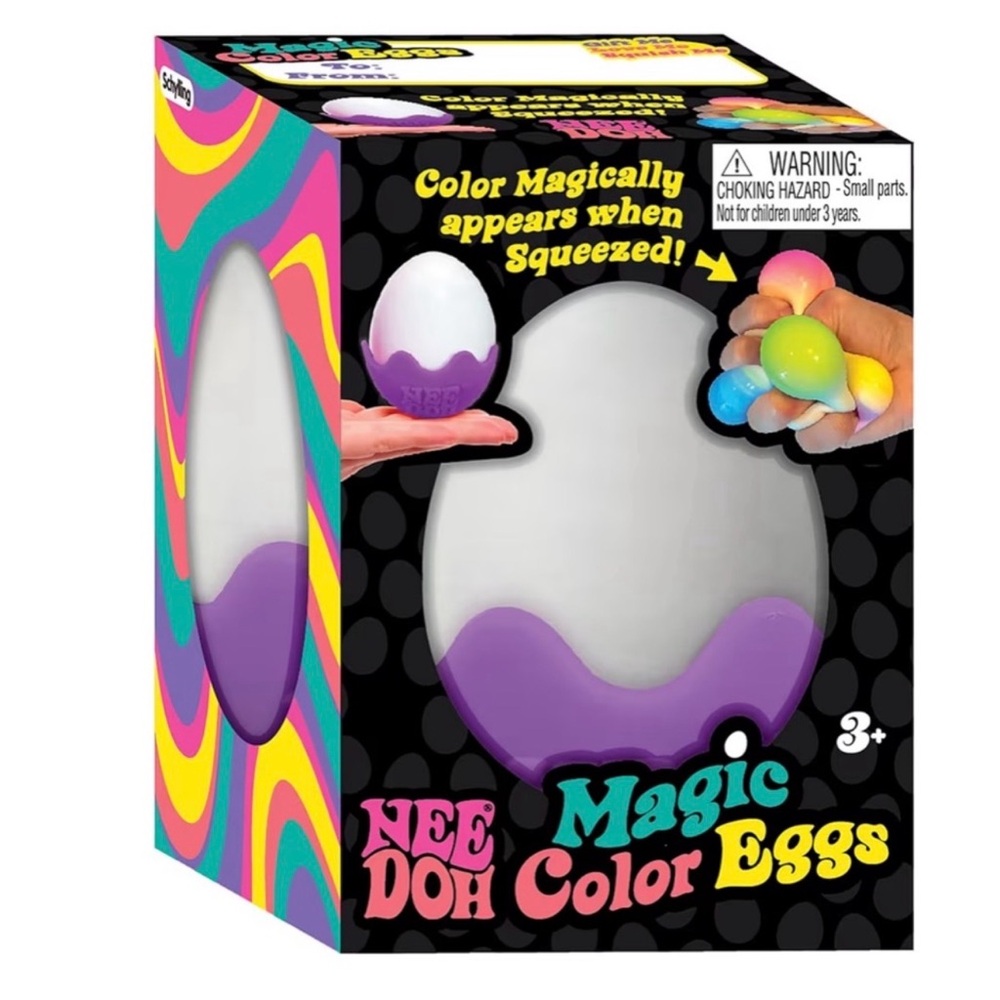 Needoh Magic Color Eggs (Purple Shell)